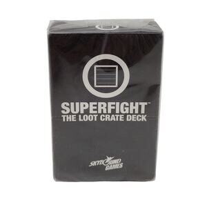 NEW Loot Crate Exclusive SUPERFIGHT Card Game Deck of Cards 2014